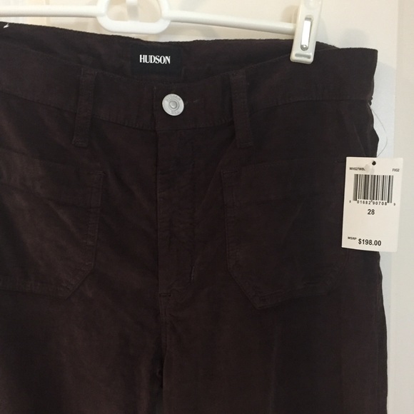 NWT Hudson FLAW High Waist Taylor Flare Cords - Picture 7 of 9